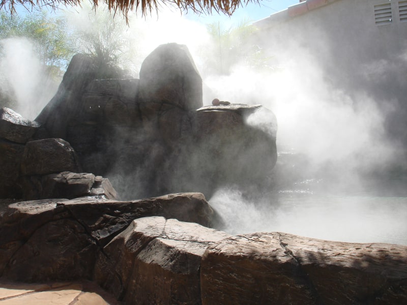 backyard fog effects system
